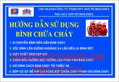 Cách chọn và sử dụng bình chữa cháy