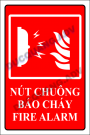 Biển báo nút chuôn báo cháy