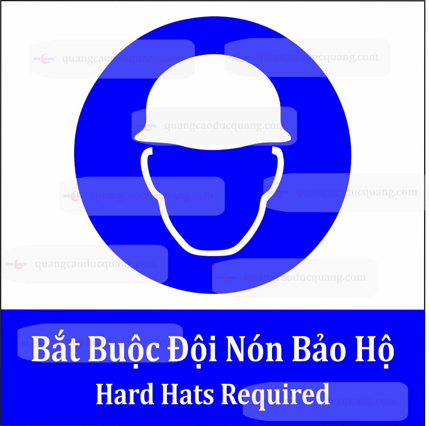 bien bao an toan bat buoc doi non bao ho