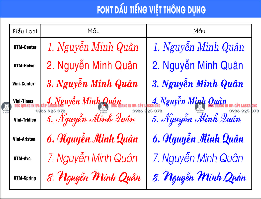 Khắc dấu tên